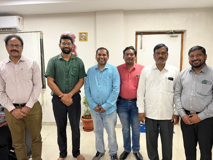 Fortunate to meet collector of Kamareddy Sri Jitesh IAS